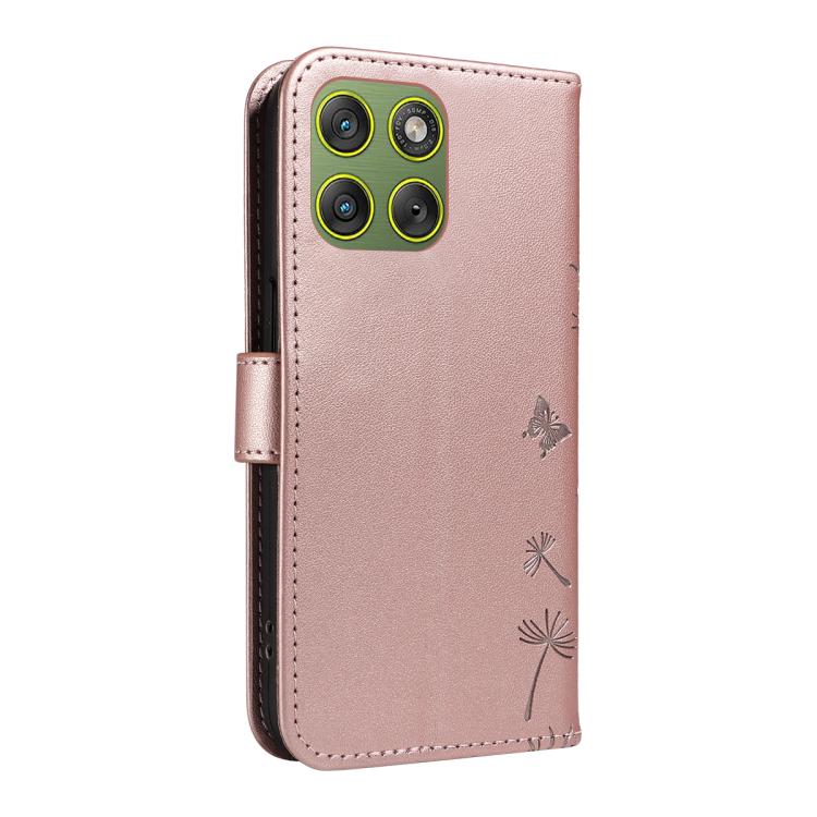 For Motorola Edge 70 5G Dandelion Embossed Pattern Flip Leather Phone Case