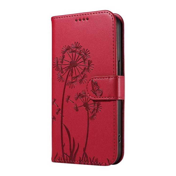 For Motorola Edge 70 5G Dandelion Embossed Pattern Flip Leather Phone Case