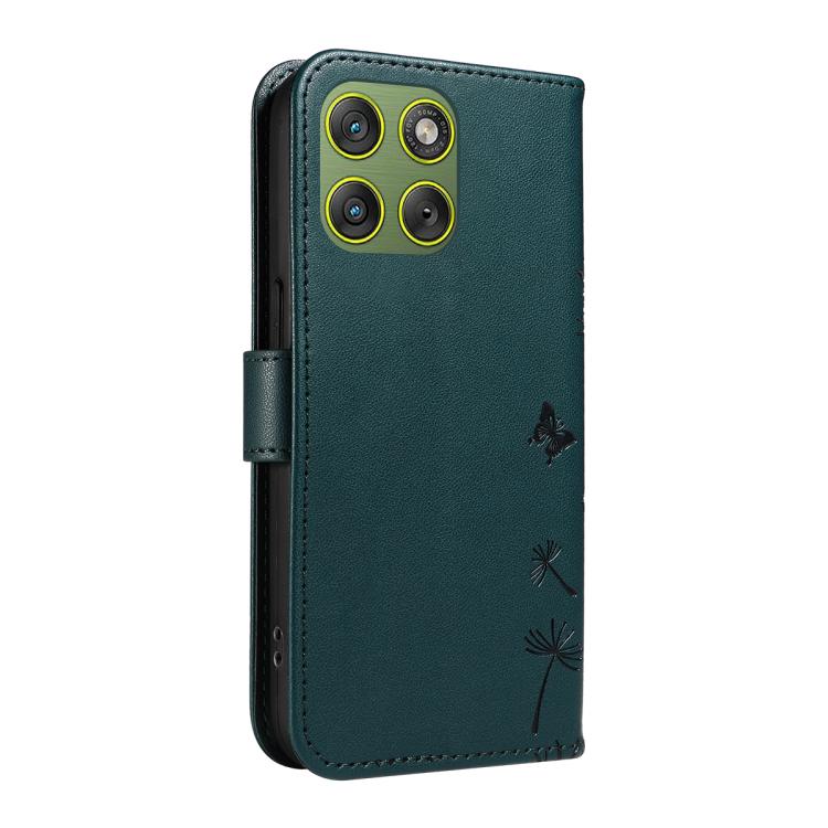 For Motorola Edge 70 5G Dandelion Embossed Pattern Flip Leather Phone Case