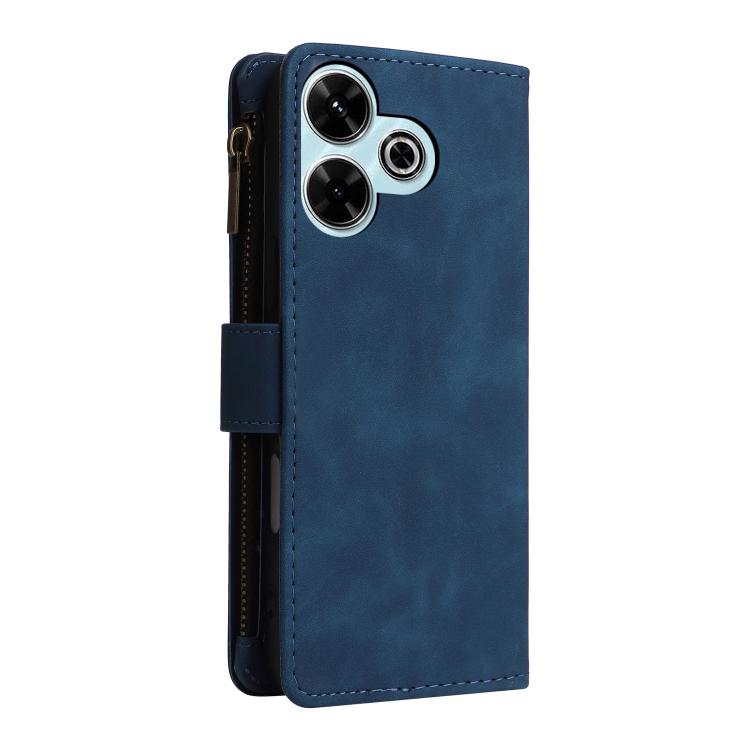 For Redmi 13 4G / 5G Multifunctional Multi-Card Wallet Phone Leather Case
