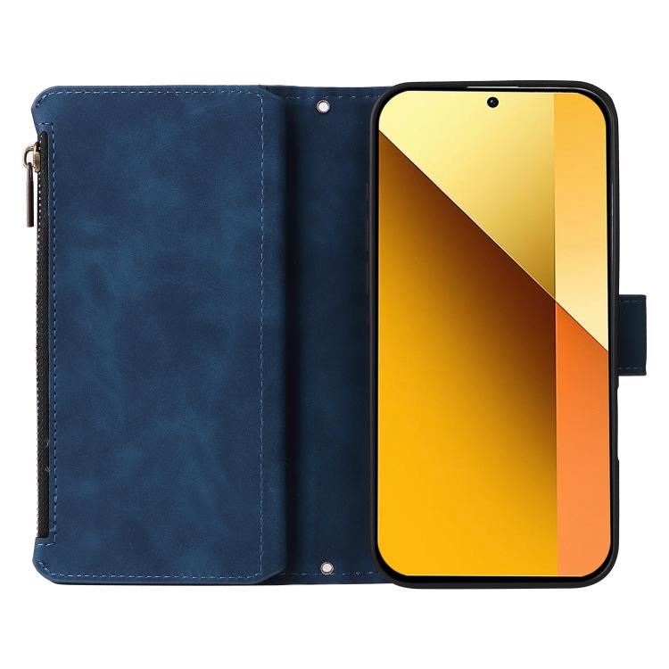 For Redmi 13 4G / 5G Multifunctional Multi-Card Wallet Phone Leather Case