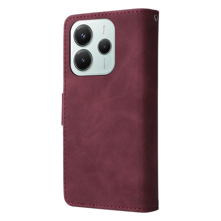 For Redmi Note 14 5G Multifunctional Multi-Card Wallet Phone Leather Case