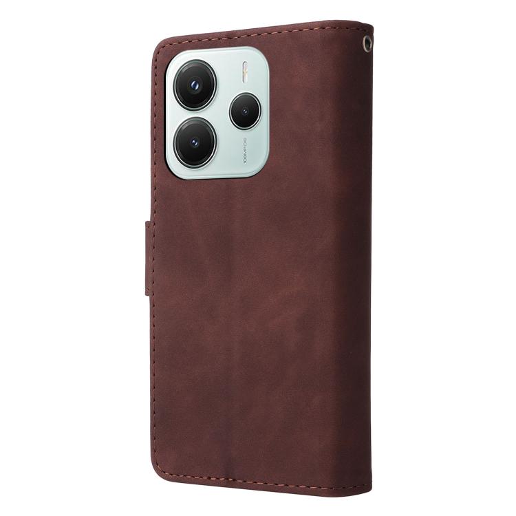 For Redmi Note 14 5G Multifunctional Multi-Card Wallet Phone Leather Case