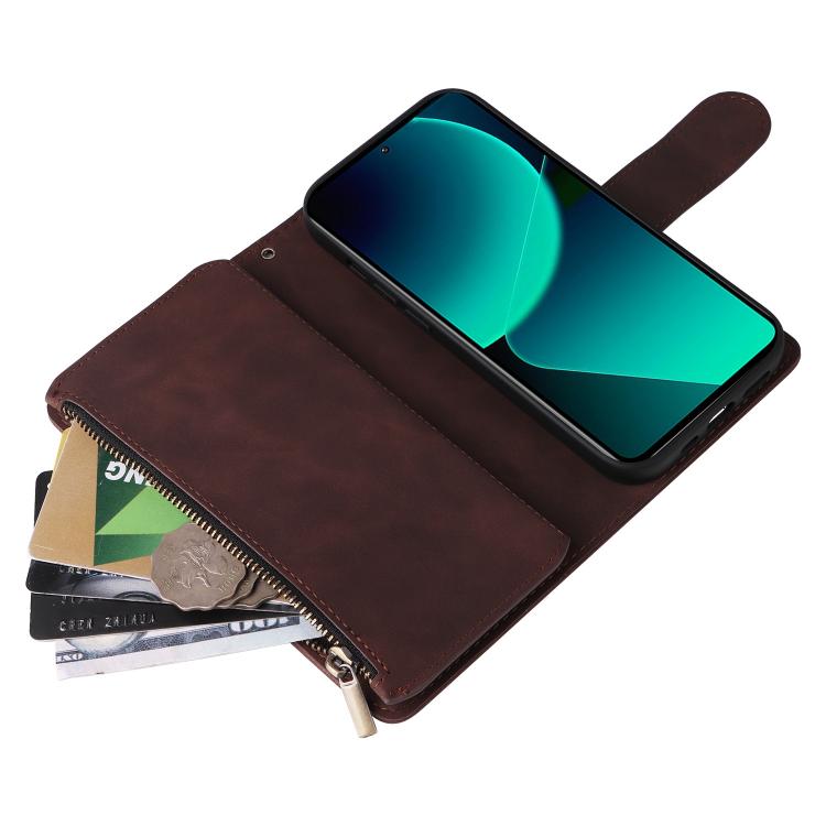 For Redmi Note 14 5G Multifunctional Multi-Card Wallet Phone Leather Case