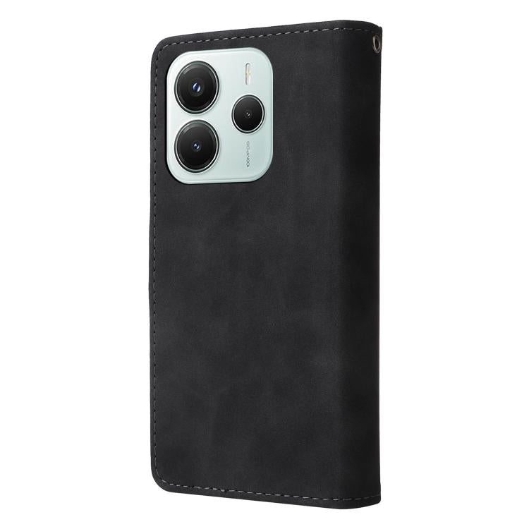 For Redmi Note 14 5G Multifunctional Multi-Card Wallet Phone Leather Case