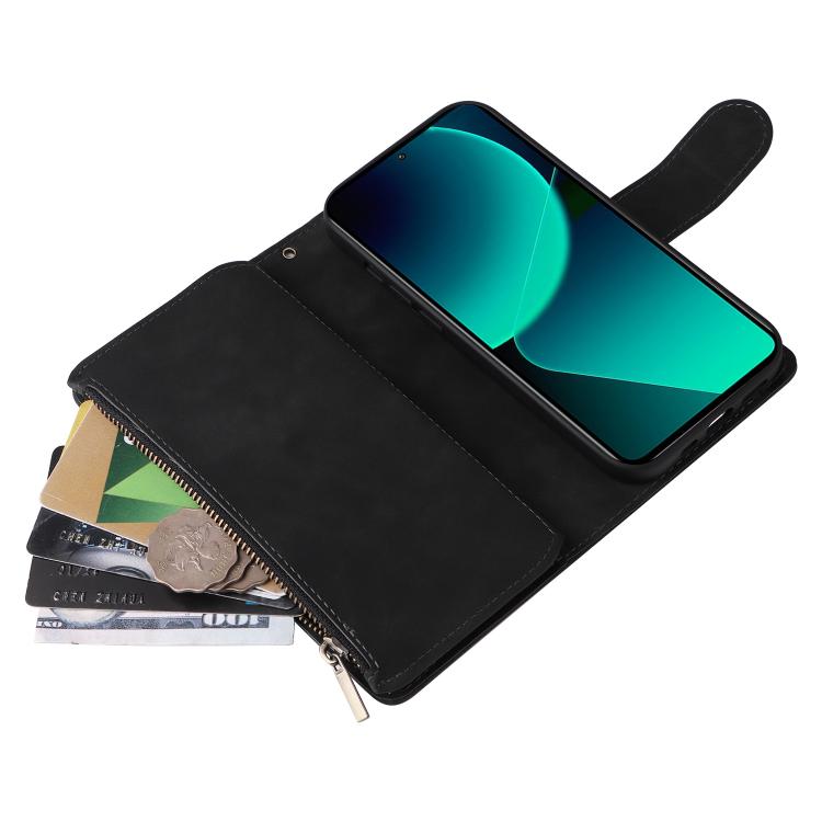 For Redmi Note 14 5G Multifunctional Multi-Card Wallet Phone Leather Case