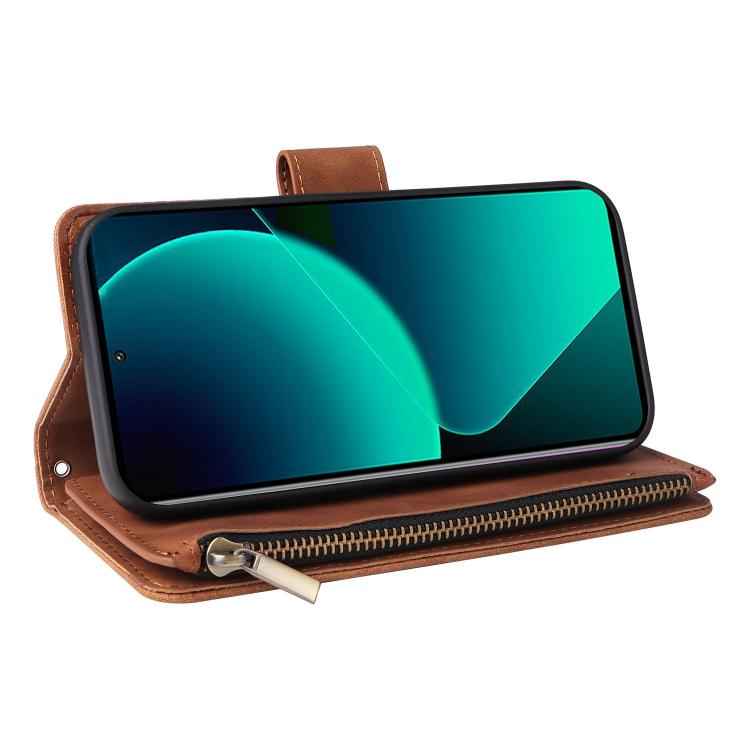 For Redmi Note 14 5G Multifunctional Multi-Card Wallet Phone Leather Case