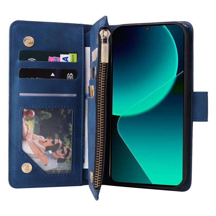 For Redmi Note 14 5G Multifunctional Multi-Card Wallet Phone Leather Case