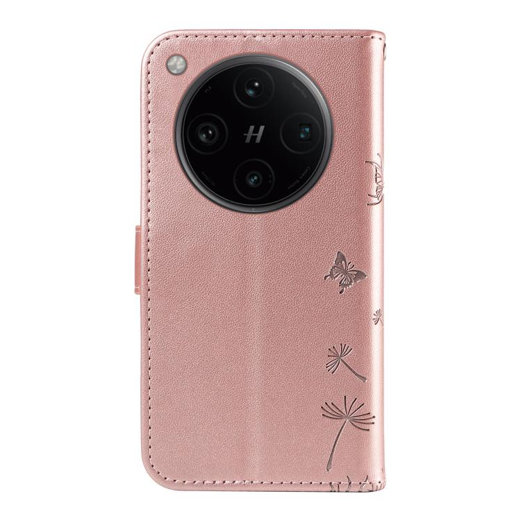 For OPPO Find X8 Pro 5G Global Dandelion Embossed Pattern Flip Leather Phone Case