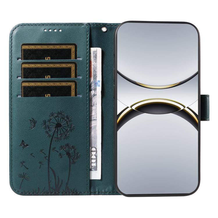 For OPPO Find X8 Pro 5G Global Dandelion Embossed Pattern Flip Leather Phone Case