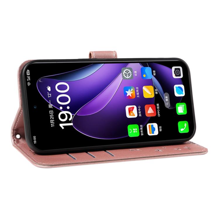 For OPPO Reno13 Global Dandelion Embossed Pattern Flip Leather Phone Case