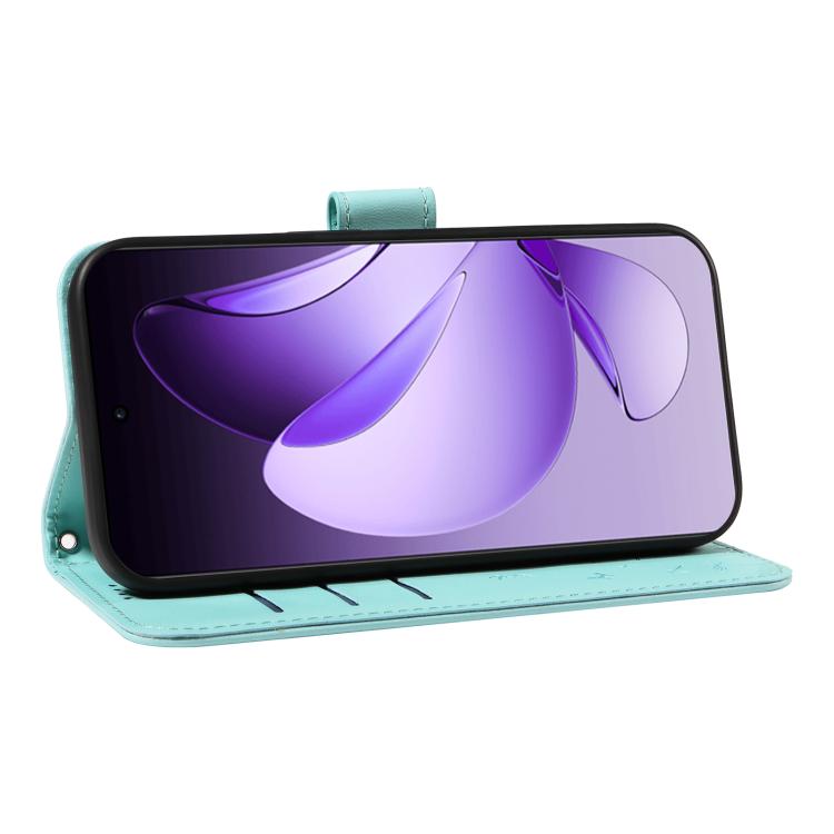 For OPPO Reno13 Pro Global Dandelion Embossed Pattern Flip Leather Phone Case