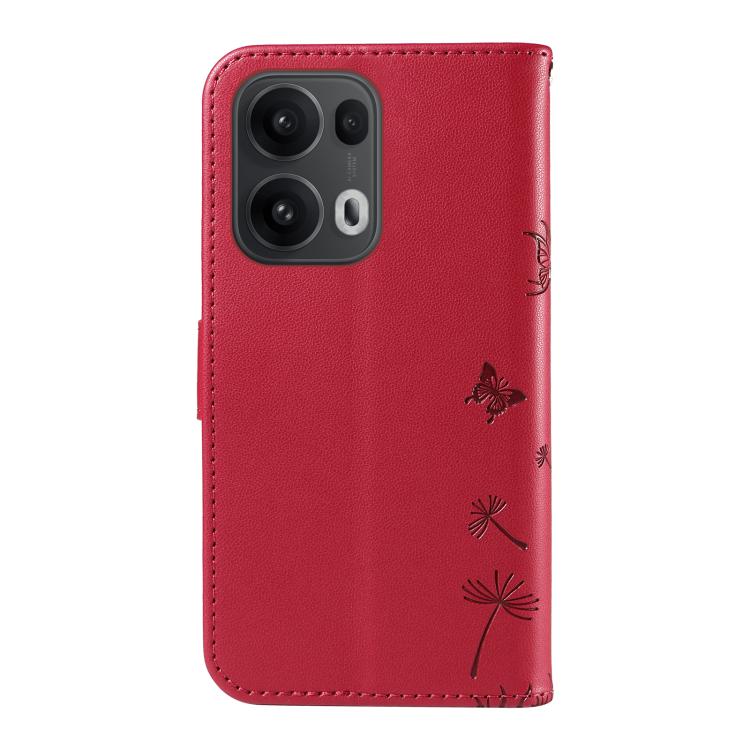 For OPPO Reno13 Pro Global Dandelion Embossed Pattern Flip Leather Phone Case