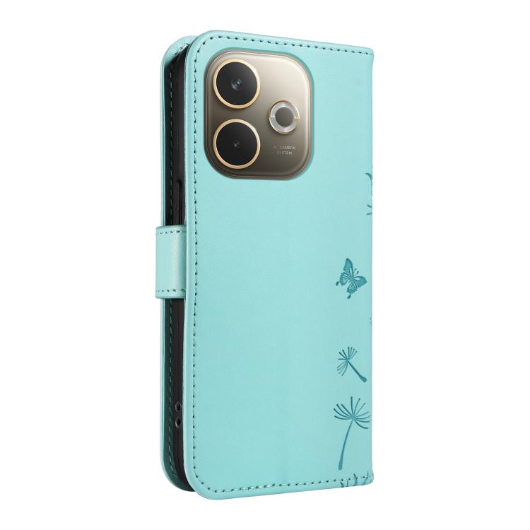 For OPPO A5 Pro 5G Global Dandelion Embossed Pattern Flip Leather Phone Case