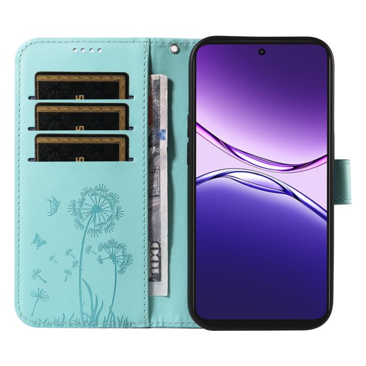 For OPPO A5 Pro 5G Global Dandelion Embossed Pattern Flip Leather Phone Case