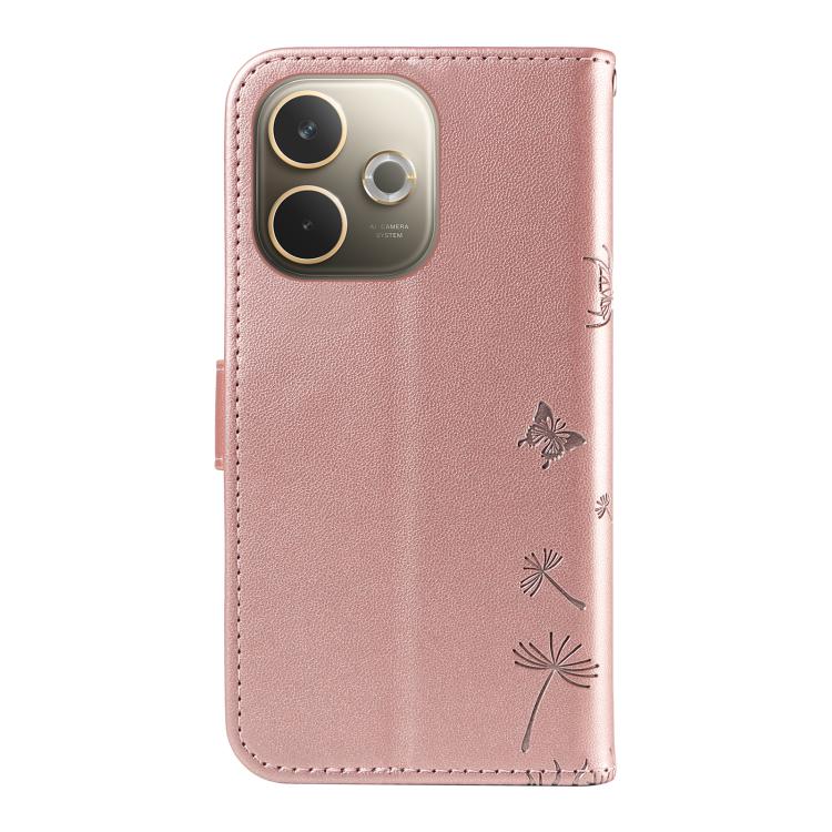 For OPPO A5 Pro 5G Global Dandelion Embossed Pattern Flip Leather Phone Case