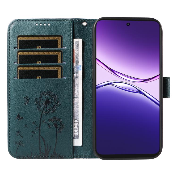 For OPPO A5 Pro 5G Global Dandelion Embossed Pattern Flip Leather Phone Case