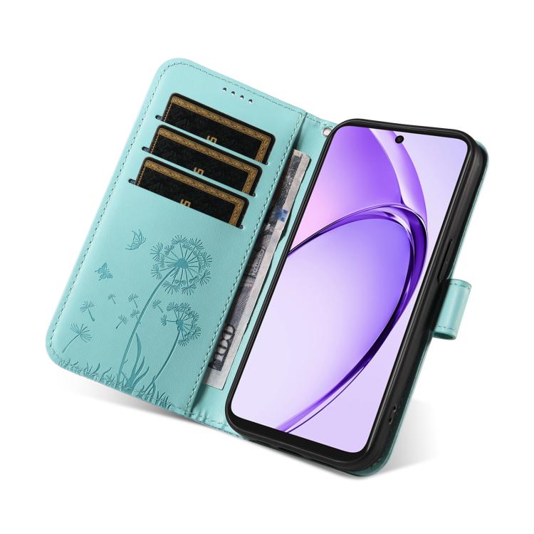 For OPPO A5X 5G Global Dandelion Embossed Pattern Flip Leather Phone Case