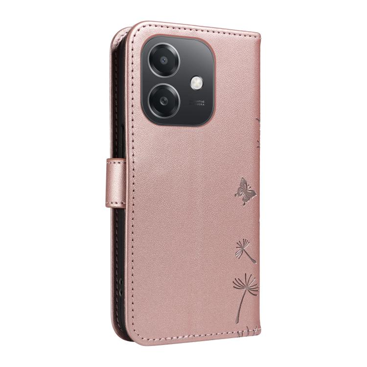 For OPPO A5X 5G Global Dandelion Embossed Pattern Flip Leather Phone Case