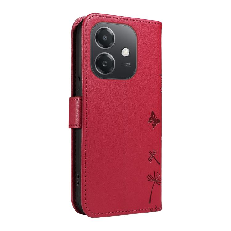 For OPPO A5X 5G Global Dandelion Embossed Pattern Flip Leather Phone Case