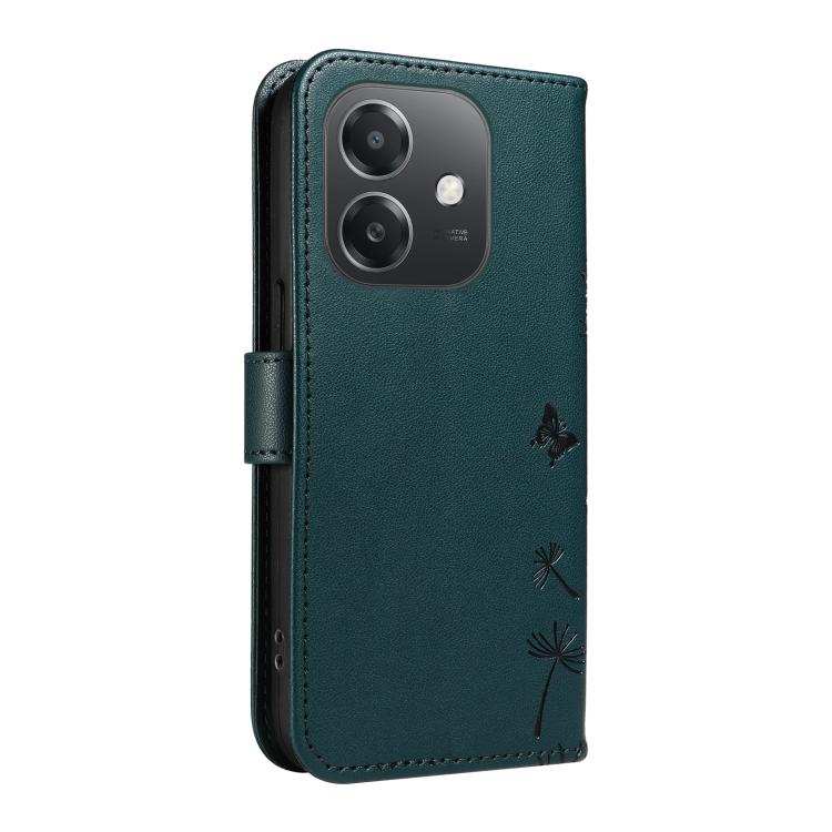 For OPPO A5X 5G Global Dandelion Embossed Pattern Flip Leather Phone Case