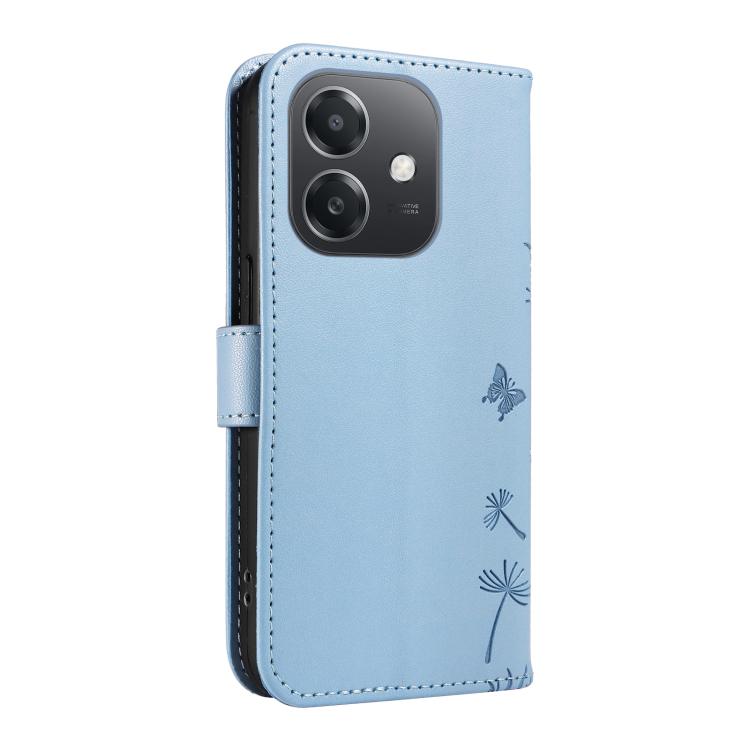 For OPPO A5X 5G Global Dandelion Embossed Pattern Flip Leather Phone Case