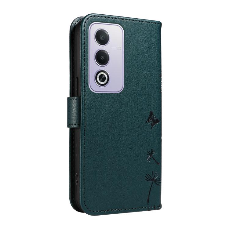 For OPPO K12X 5G Global Dandelion Embossed Pattern Flip Leather Phone Case