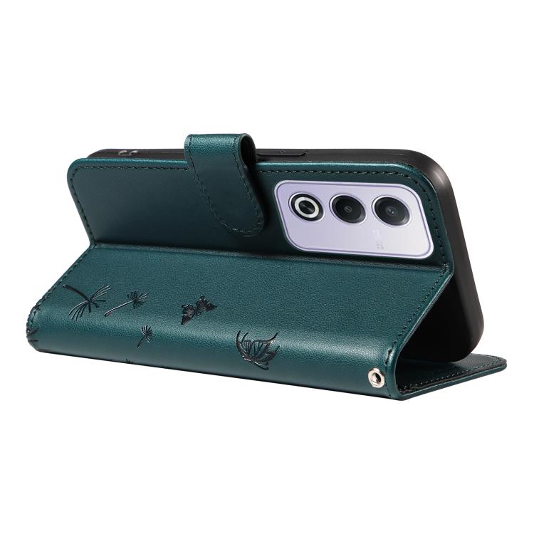 For OPPO K12X 5G Global Dandelion Embossed Pattern Flip Leather Phone Case
