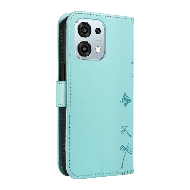 For OPPO A6 Pro 4G / 5G Global Dandelion Embossed Pattern Flip Leather Phone Case