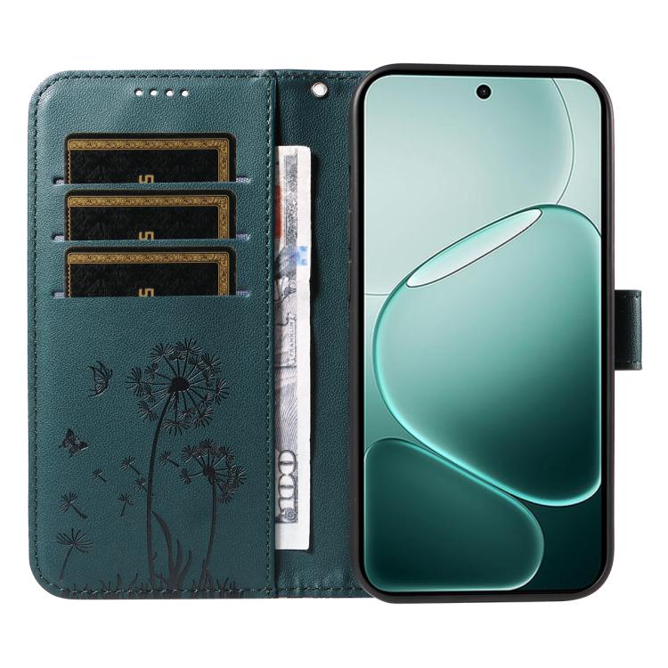 For OPPO A6 Pro 4G / 5G Global Dandelion Embossed Pattern Flip Leather Phone Case