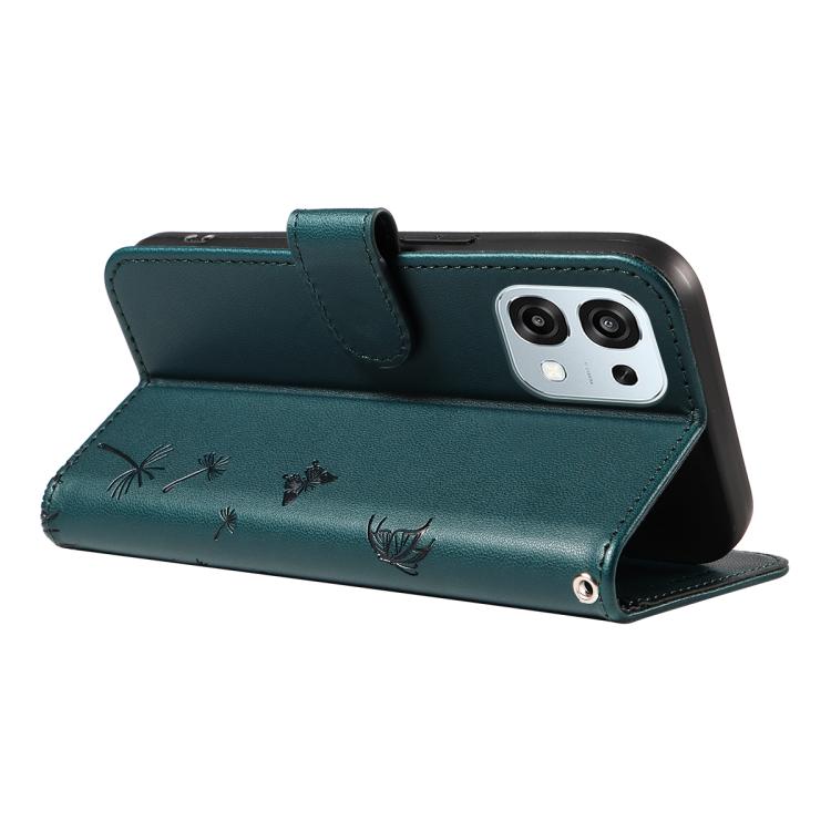 For OPPO A6 Pro 4G / 5G Global Dandelion Embossed Pattern Flip Leather Phone Case