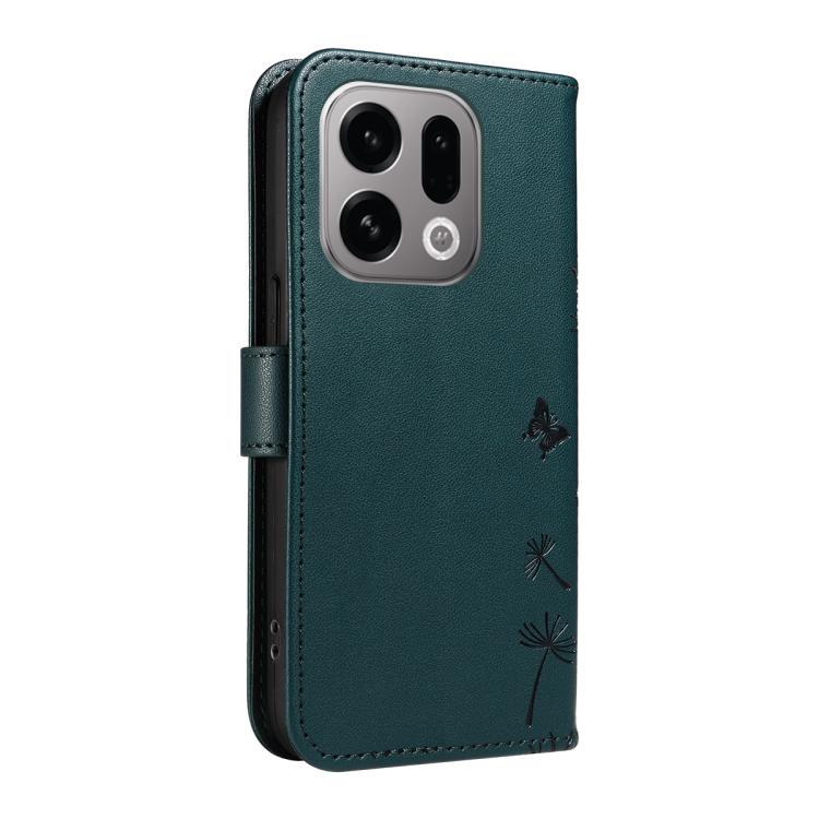 For OPPO Find X9 Dandelion Embossed Pattern Flip Leather Phone Case