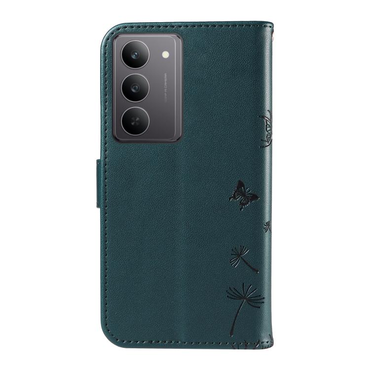For Realme 14x 5G Global Dandelion Embossed Pattern Flip Leather Phone Case