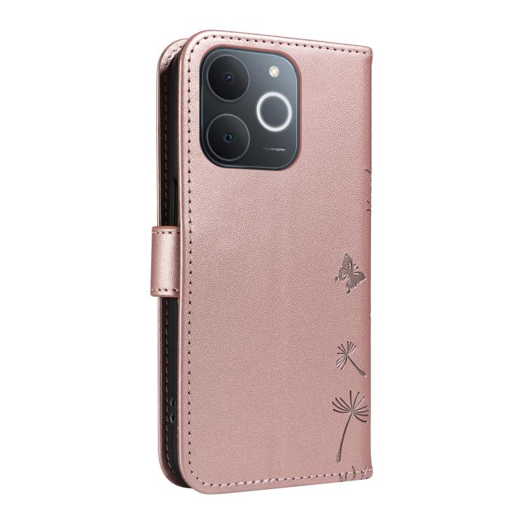 For Realme C71 4G India Dandelion Embossed Pattern Flip Leather Phone Case