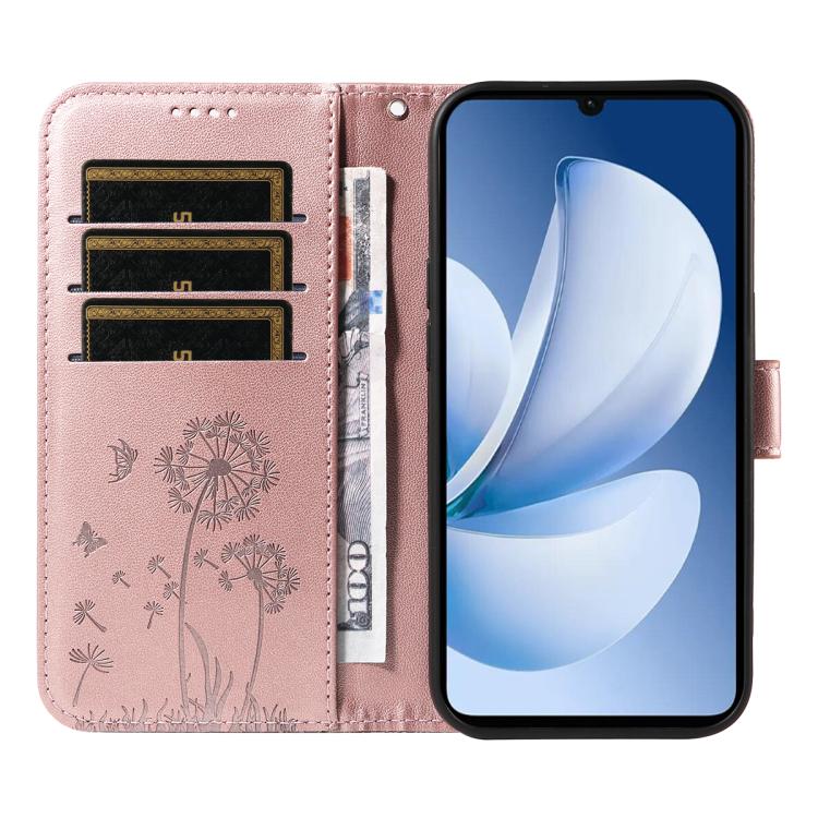 For Realme C71 4G India Dandelion Embossed Pattern Flip Leather Phone Case
