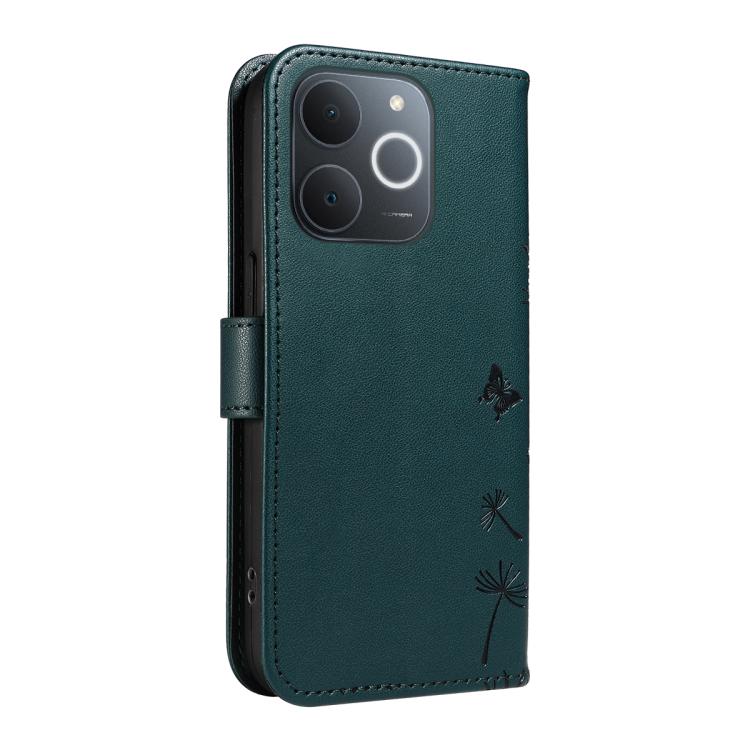 For Realme C71 4G India Dandelion Embossed Pattern Flip Leather Phone Case