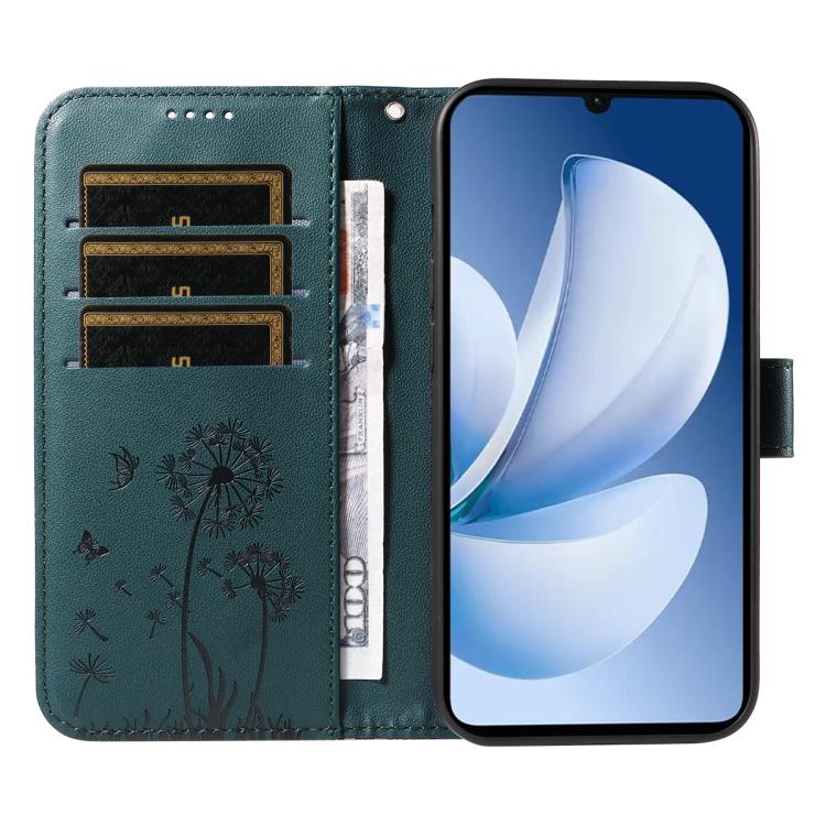 For Realme C71 4G India Dandelion Embossed Pattern Flip Leather Phone Case