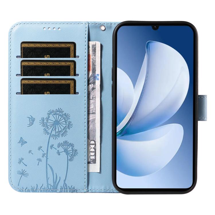 For Realme C71 4G India Dandelion Embossed Pattern Flip Leather Phone Case