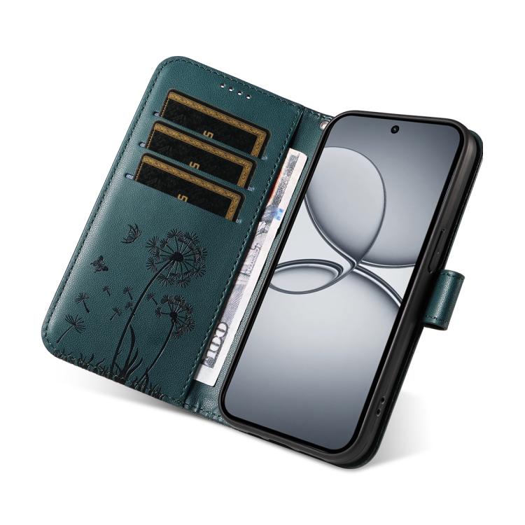 For Realme 15T 5G Dandelion Embossed Pattern Flip Leather Phone Case