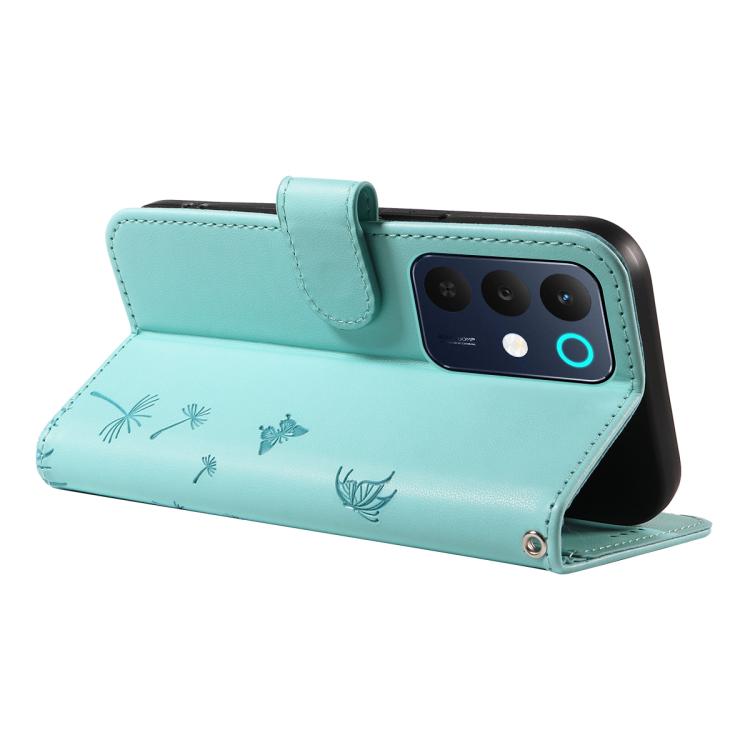 For Realme C85 5G / 15X 5G India Dandelion Embossed Pattern Flip Leather Phone Case