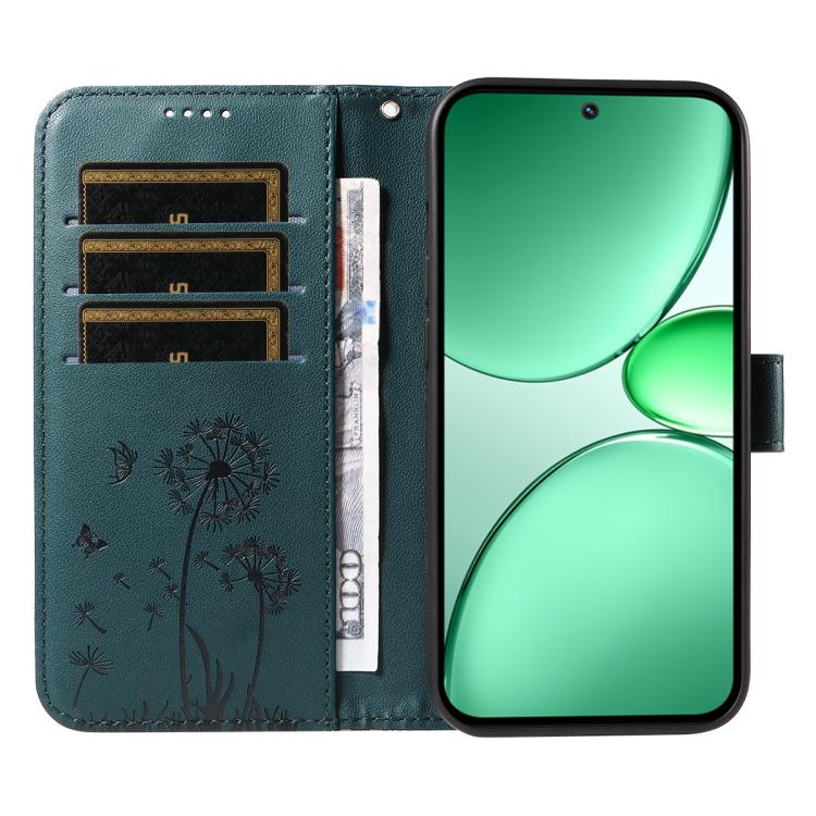 For Realme C85 5G / 15X 5G India Dandelion Embossed Pattern Flip Leather Phone Case