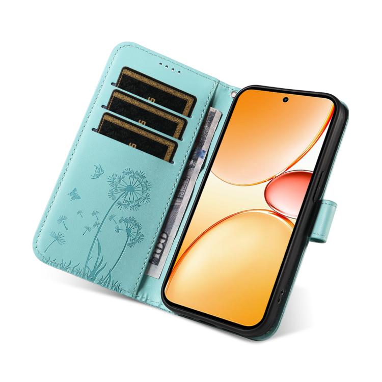 For Realme C85 Pro 4G Dandelion Embossed Pattern Flip Leather Phone Case