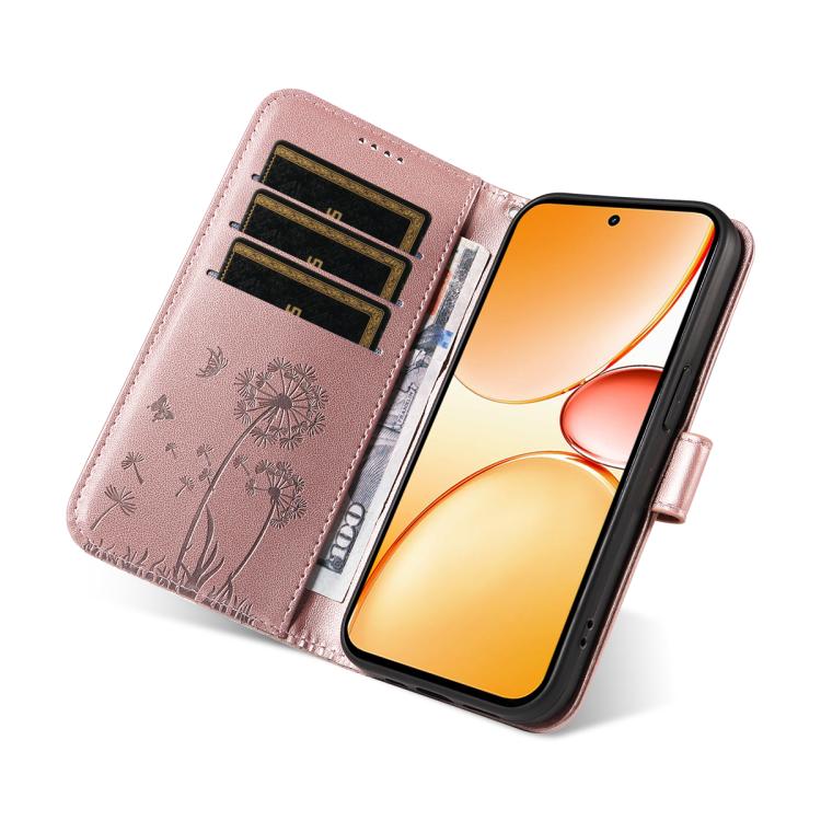 For Realme C85 Pro 4G Dandelion Embossed Pattern Flip Leather Phone Case