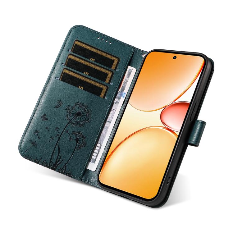 For Realme C85 Pro 4G Dandelion Embossed Pattern Flip Leather Phone Case