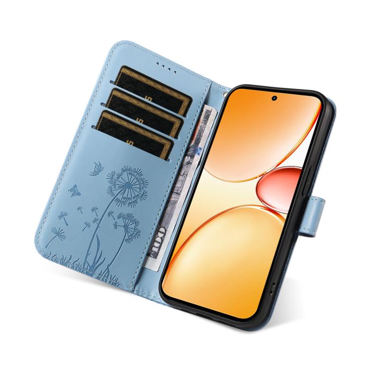 For Realme C85 Pro 4G Dandelion Embossed Pattern Flip Leather Phone Case