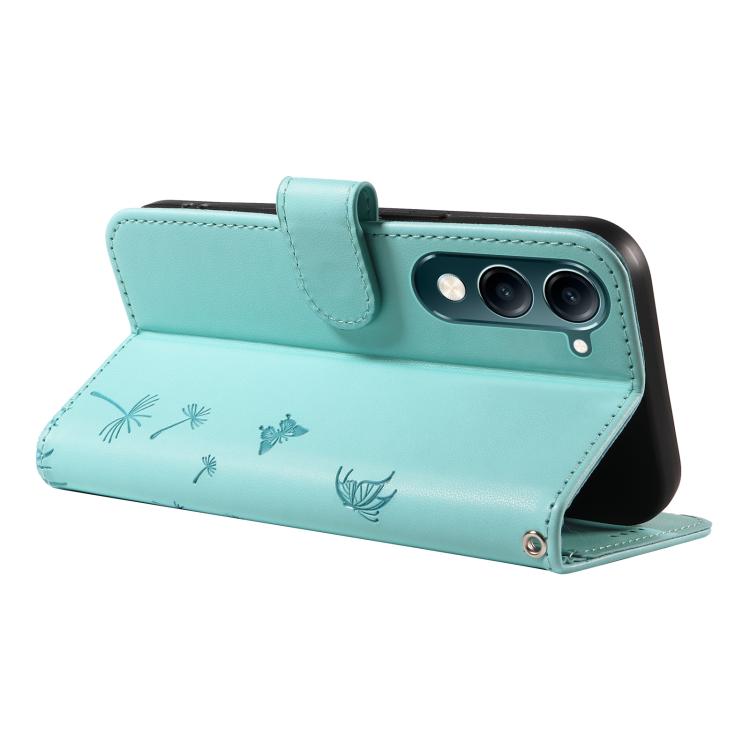 For vivo Y29S 5G / Y04 Dandelion Embossed Pattern Flip Leather Phone Case