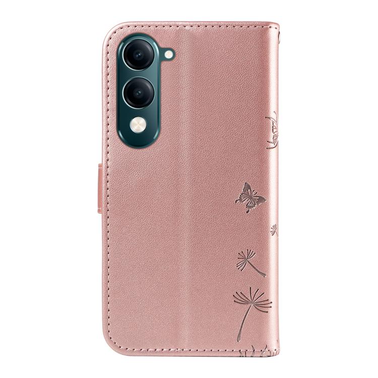 For vivo Y29S 5G / Y04 Dandelion Embossed Pattern Flip Leather Phone Case