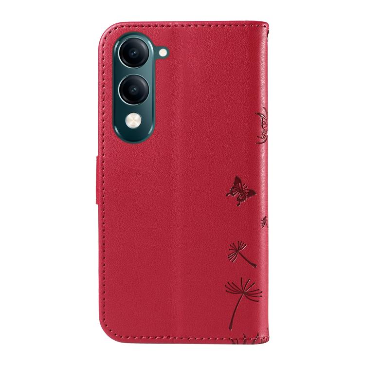 For vivo Y29S 5G / Y04 Dandelion Embossed Pattern Flip Leather Phone Case