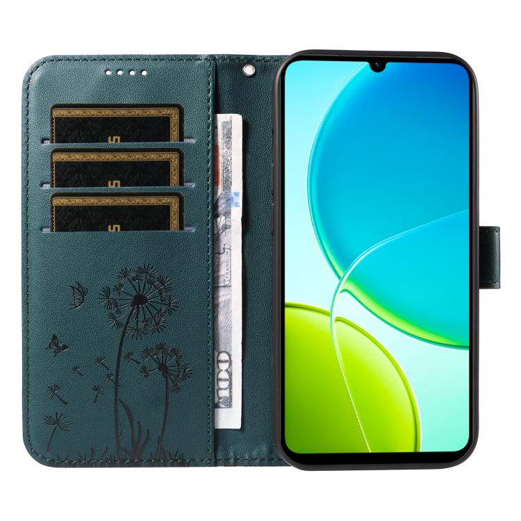 For vivo Y29S 5G / Y04 Dandelion Embossed Pattern Flip Leather Phone Case