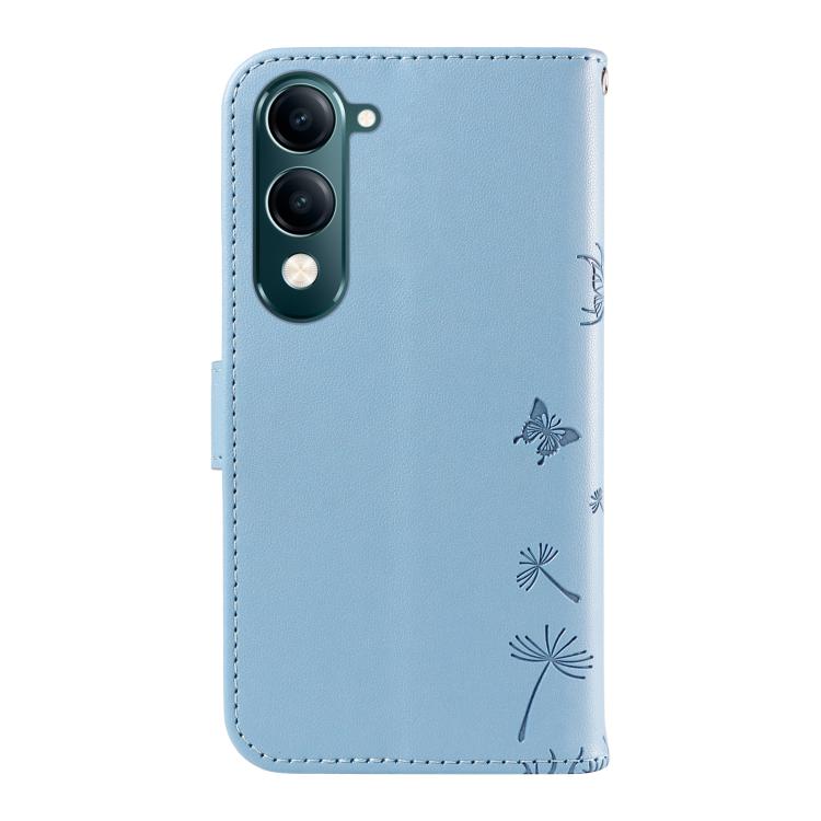 For vivo Y29S 5G / Y04 Dandelion Embossed Pattern Flip Leather Phone Case